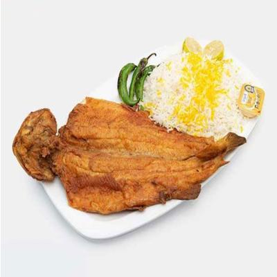 چلو ماهی سرخ شده 