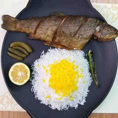 چلو ماهی قزل آلا