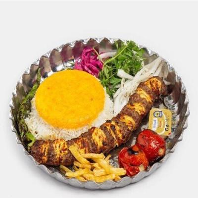 چلو کوبیده نگین دار